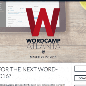 WordCamp Atlanta Event Website